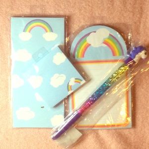 Note pad and pen bundle
